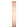 thumbnail image 1 of Creative Products Buffalo Check Rust 16x72 Poly Twill Table Runner, 1 of 3