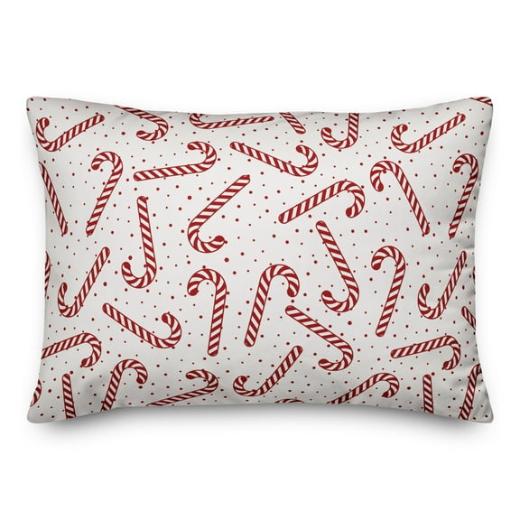 Creative Products Candy Cane Pattern 14x20 Indoor / Outdoor Pillow