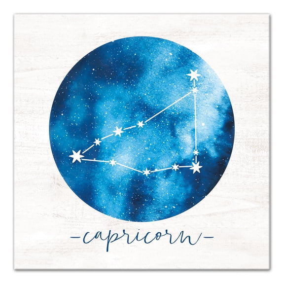 Creative Products Capricorn Constellation 16x16 Canvas Wall Art