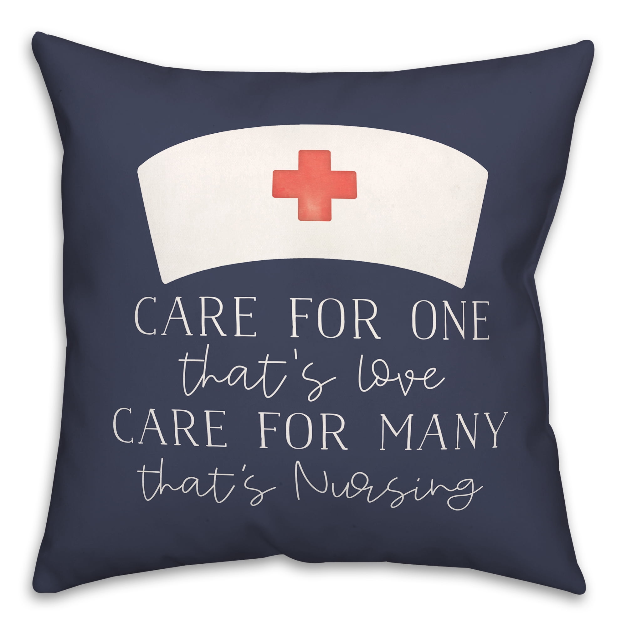 Creative Products Care For Many That's Nursing 18x18 Spun Poly Pillow