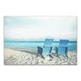 thumbnail image 1 of Creative Products Chairs In The Sand 16x24 Canvas Wall Art, 1 of 4