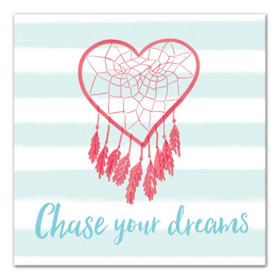 Creative Products Chase Your Dreams 16x16 Canvas Wall Art