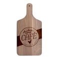 thumbnail image 1 of Creative Products Chicken Coop CafÃ© 8 x 17 Walnut Paddle Cutting Board, 1 of 1
