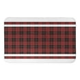 thumbnail image 1 of Creative Products Christmas Plaid 21 x 34 Bath Mat, 1 of 1