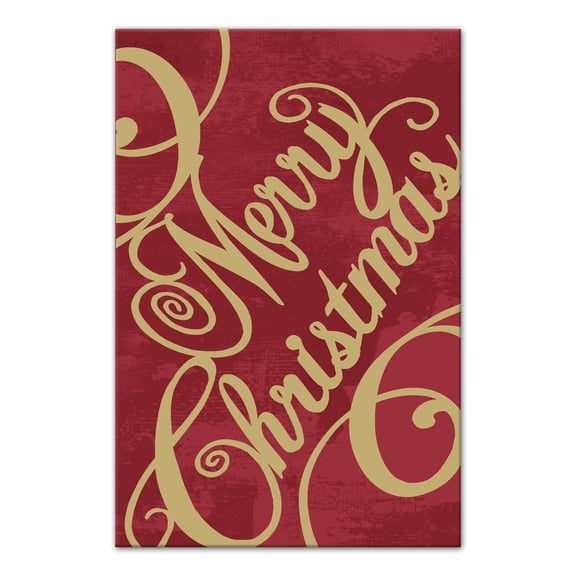 Creative Products Christmas Swirls 16x24 Canvas Wall Art