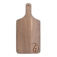 thumbnail image 1 of Creative Products Circle Monogram - G 8 x 17 Walnut Paddle Cutting Board, 1 of 1