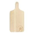 thumbnail image 1 of Creative Products Circle Monogram - M 8 x 17 Maple Paddle Cutting Board, 1 of 1