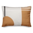 thumbnail image 1 of Creative Products Cloth With Rectangle Circle 14x20 Spun Poly Pillow, 1 of 3