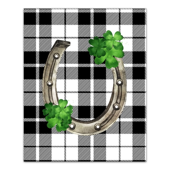 Creative Products Clover Horseshoe 16x20 Canvas Wall Art