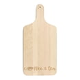 thumbnail image 1 of Creative Products Coffee & Tea 8 x 17 Maple Paddle Cutting Board, 1 of 1