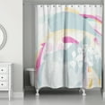 thumbnail image 1 of Creative Products Colorful Abstract 71x74 Shower Curtain, 1 of 1