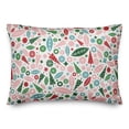 thumbnail image 1 of Creative Products Colorful Christmas Pattern 14x20 Spun Poly Pillow, 1 of 3