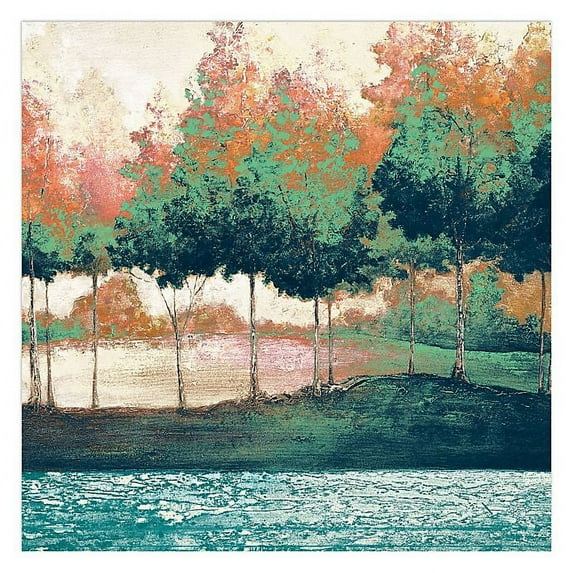 Creative Products Colorful Woods 36x36 Canvas Wall Art