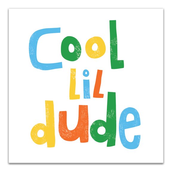 Creative Products Cool Lil Dude 16x16 Canvas Wall Art