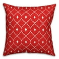 thumbnail image 1 of Creative Products Coral Diamond Pattern 20x20 Spun Poly Pillow, 1 of 1