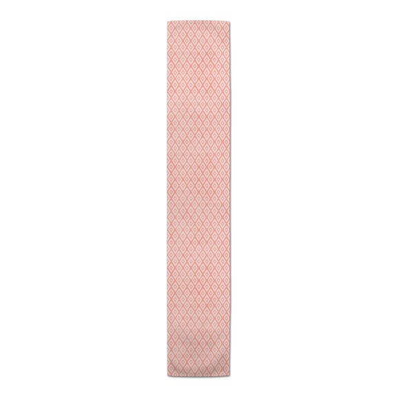 Creative Products Coral Ikat 16x72 Poly Twill Table Runner