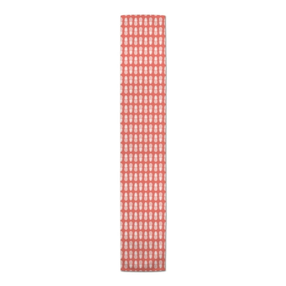 Creative Products Coral Tropical Pineapples 16x90 Poly Twill Table Runner