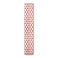 thumbnail image 1 of Creative Products Coral White Curved Seashells 16x72 Poly Twill Table Runner, 1 of 3
