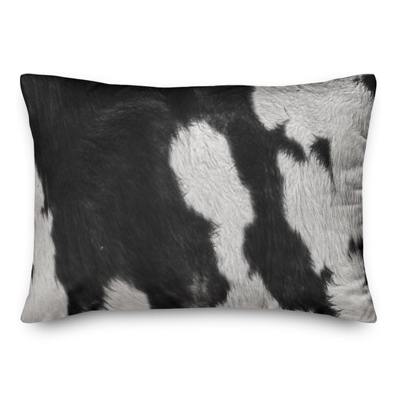 Creative Products Cow Pattern 14x20 Spun Poly Pillow
