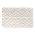 thumbnail image 1 of Creative Products Cream Diamond Pattern 21 x 34 Bath Mat, 1 of 1