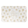 thumbnail image 1 of Creative Products Cream Snowflakes 21 x 34 Bath Mat, 1 of 1