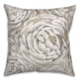thumbnail image 1 of Creative Products Cream and Gray Floral 18 x 18 Indoor / Outdoor Pillow, 1 of 3
