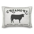 thumbnail image 1 of Creative Products Creamery Cow 14x20 Spun Poly Pillow, 1 of 2