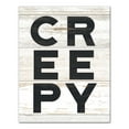 thumbnail image 1 of Creative Products Creepy Wood Slats 11 x 14 Canvas Wall Art, 1 of 5