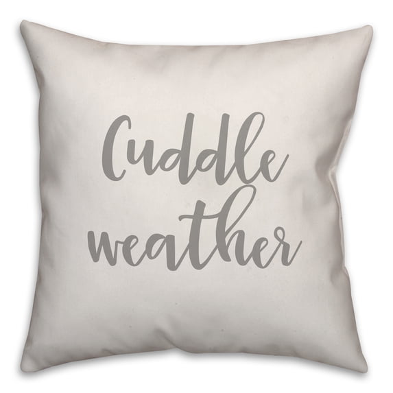 Creative Products Cuddle Weather 16x16 Spun Poly Pillow