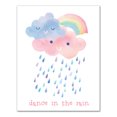 thumbnail image 1 of Creative Products Dance in the Rain Watercolor 11x14 Canvas Wall Art, 1 of 5