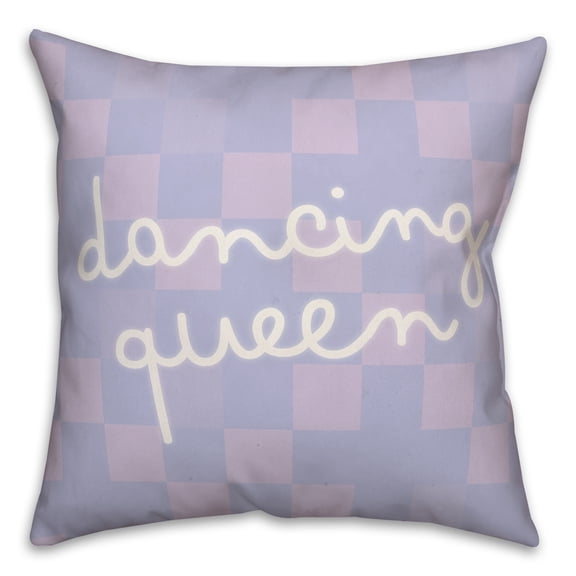 Creative Products Dancing Queen 18 x 18 Spun Poly Pillow