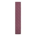 thumbnail image 1 of Creative Products Delicate Floral Pattern Burgundy 16x72 Poly Twill Table Runner, 1 of 3