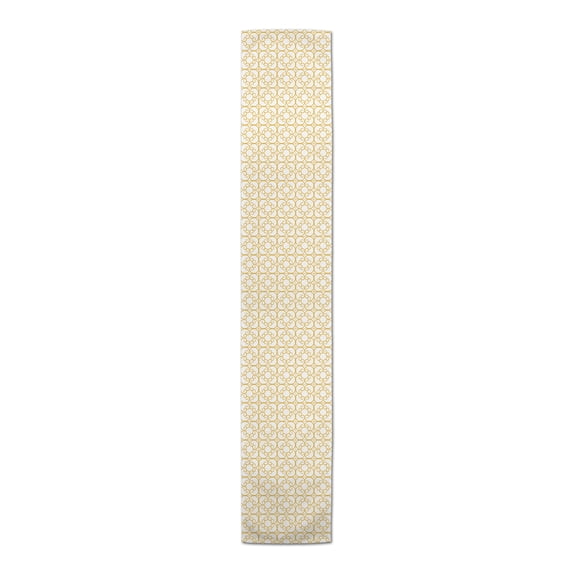 Creative Products Delicate Tile 16x72 Poly Twill Table Runner