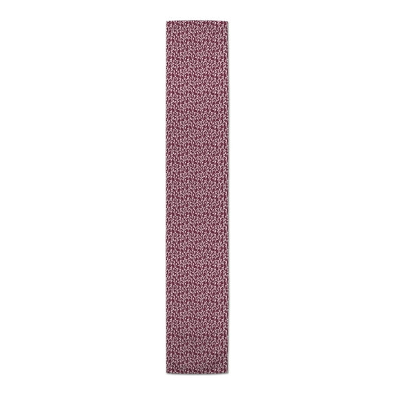 Creative Products Delicate Vines Pattern Burgundy 16x72 Poly Twill Table Runner