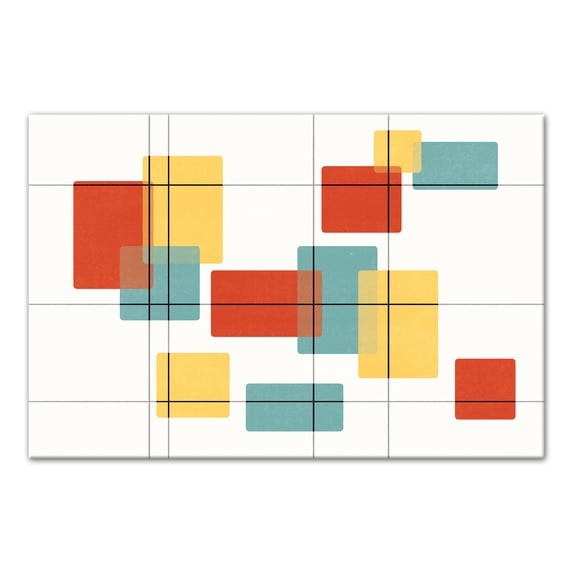 Creative Products Devo Abstract 36x24 Canvas Wall Art