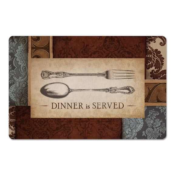 Creative Products Dinner is Served 27x18 Floor Mat