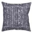 thumbnail image 1 of Creative Products Distressed Indigo Chevron 18x18 Spun Poly Pillow, 1 of 3