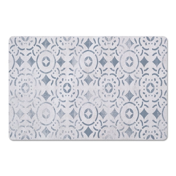 Creative Products Distressed Mosaic Tile 27x18 Floor Mat
