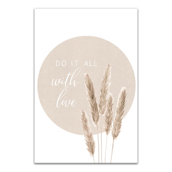 Creative Products Do it All with Love 20 x 30 Canvas Wall Art