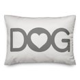 thumbnail image 1 of Creative Products Dog 14x20 Spun Poly Pillow, 1 of 3