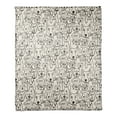 thumbnail image 1 of Creative Products Dog Face Sketch Pattern 3 50 x 60 Coral Fleece Blanket, 1 of 3