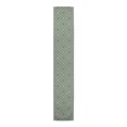 thumbnail image 1 of Creative Products Dotted Diamond Sage Green 16x72 Poly Twill Table Runner, 1 of 3