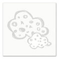 thumbnail image 1 of Creative Products Double Clouds Light Grey  24x24 Canvas Wall Art, 1 of 5