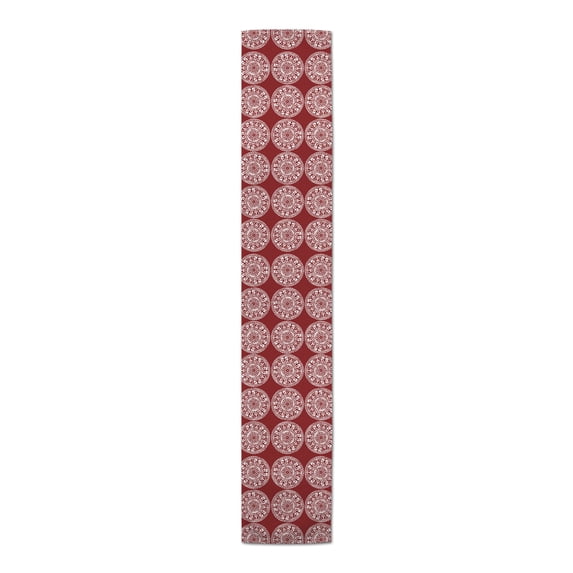 Creative Products Drawn Dots 16x90 Poly Twill Table Runner