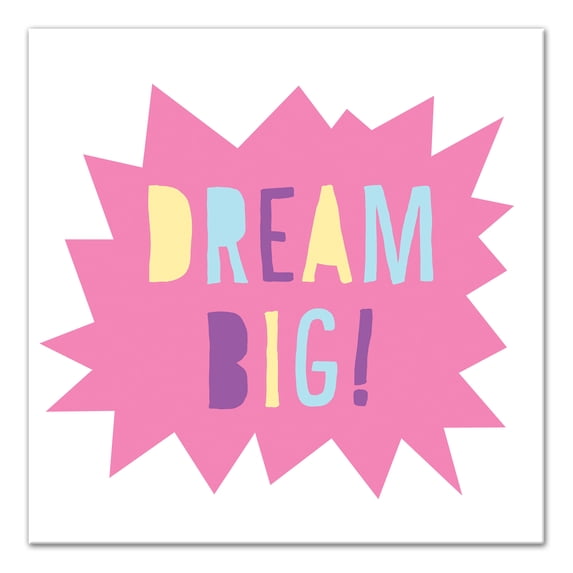 Creative Products Dream Big 16x16 Canvas Wall Art