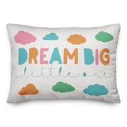 Creative Products Dream Big Little One 14x20 Spun Poly Pillow