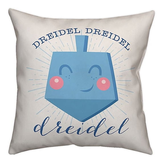 Creative Products Dreidel Dreidel Dreidel 18x18 Spun Poly Pillow