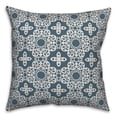 thumbnail image 1 of Creative Products Dusty Blue Tile 18x18 Spun Poly Pillow, 1 of 2