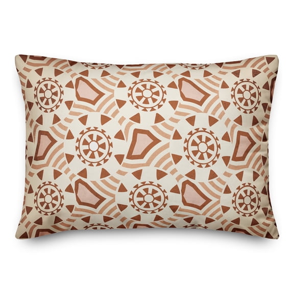 Creative Products Earthtone Medallion 14x20 Spun Poly Pillow
