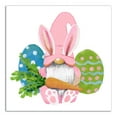 thumbnail image 1 of Creative Products Easter Bunny Gnome 12 x 12 Canvas Wall Art, 1 of 5
